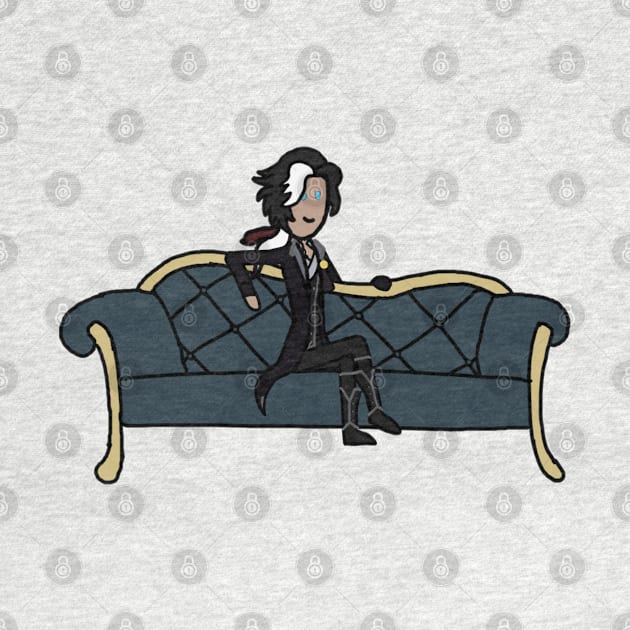 D.M. Sit Sofa Cartoon by gagimas